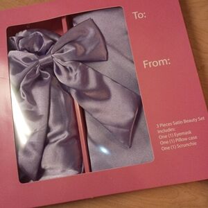 Lavender Satin Sleep Set